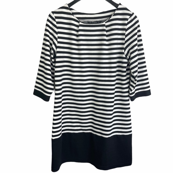 V Vintage Tunic Top Dunnes Striped Size Large - Picture 9 of 9